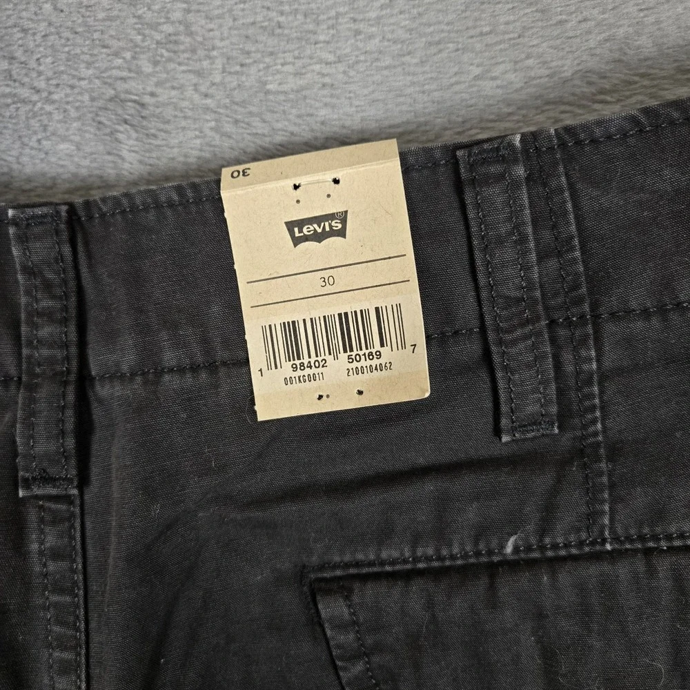 Levi's‎ Cargo Shorts Mens 30 Pockets Black 9